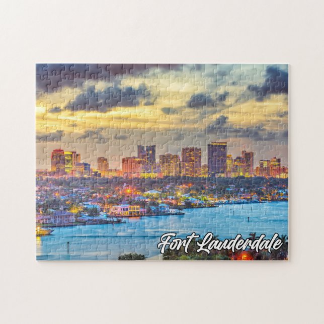 Quebra-cabeça Fort Lauderdale, Flórida, EUA (Horizontal)