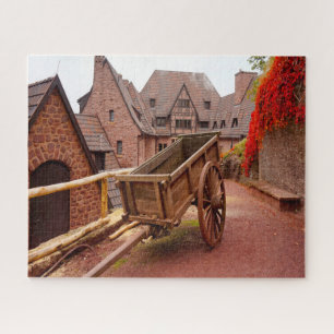 Quebra-cabeça Fortaleza de Eisenach Wartburg Alemanha.