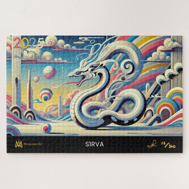 Quebra-cabeça Fortune Jigsaw puzzle No.16 | AI Art by Muramasa (Horizontal)