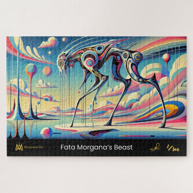 Quebra-cabeça Fortune Jigsaw puzzle No.1 | AI Art by Muramasa (Horizontal)