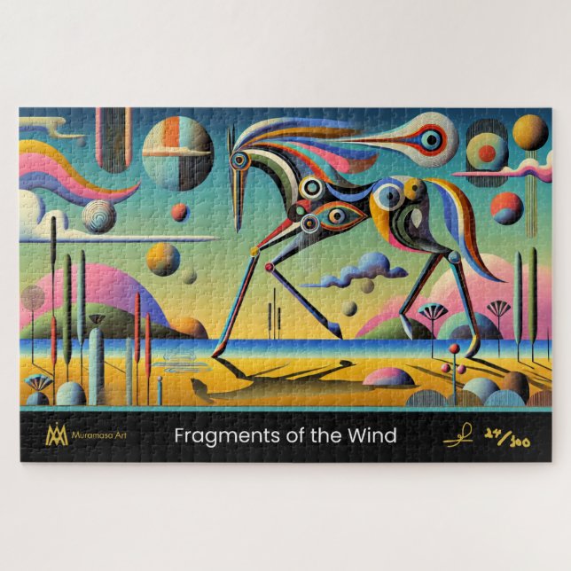 Quebra-cabeça Fortune Jigsaw puzzle No.24 | AI Art by Muramasa (Horizontal)
