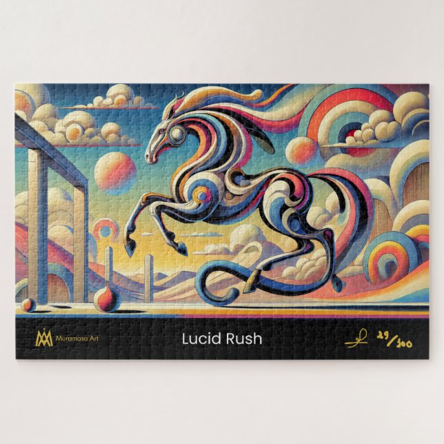 Quebra-cabeça Fortune Jigsaw puzzle No.29 | AI Art by Muramasa (Horizontal)