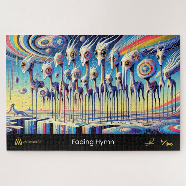 Quebra-cabeça Fortune Jigsaw puzzle No.6 | AI Art by Muramasa (Horizontal)