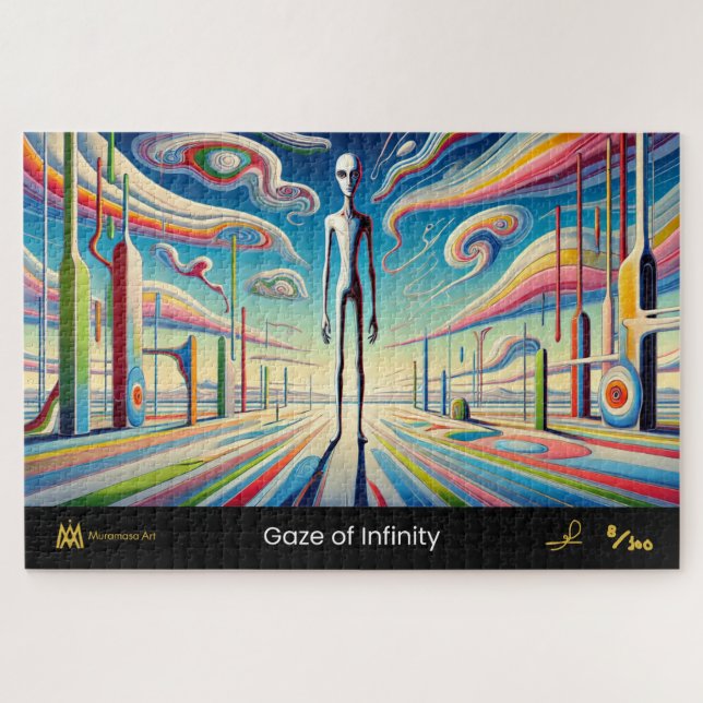 Quebra-cabeça Fortune Jigsaw puzzle No.8 | AI Art by Muramasa (Horizontal)