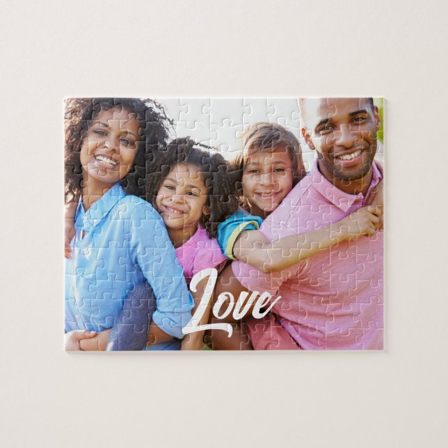 Quebra-cabeça Foto da família (Horizontal)