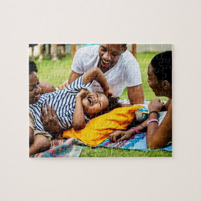 Quebra-cabeça Foto da família Crie sua própria imagem Adicionar  (Horizontal)