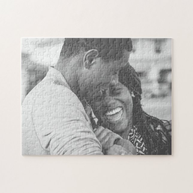Quebra-cabeça Foto da família personalizada (Horizontal)