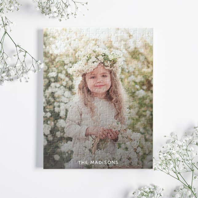 Quebra-cabeça Foto da família personalizada (Criador carregado)