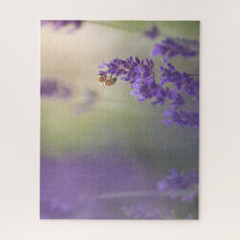 Quebra-cabeça Foto da Flor de Lavanda na Natureza