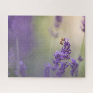 Quebra-cabeça Foto da Flor de Lavanda na Natureza