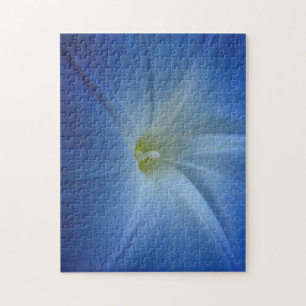 Quebra-cabeça Foto da Flor Glória da Manhã Azul Celestial