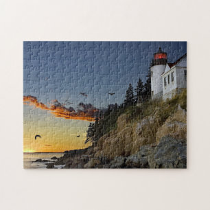 Quebra-cabeça Foto da Maine Bass Harbor Lighthouse