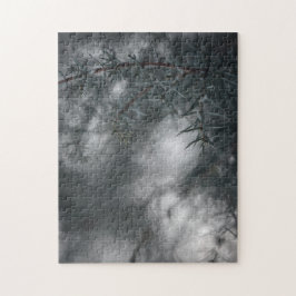 Quebra-cabeça Foto da Natureza Floral Juniper Dark Moody