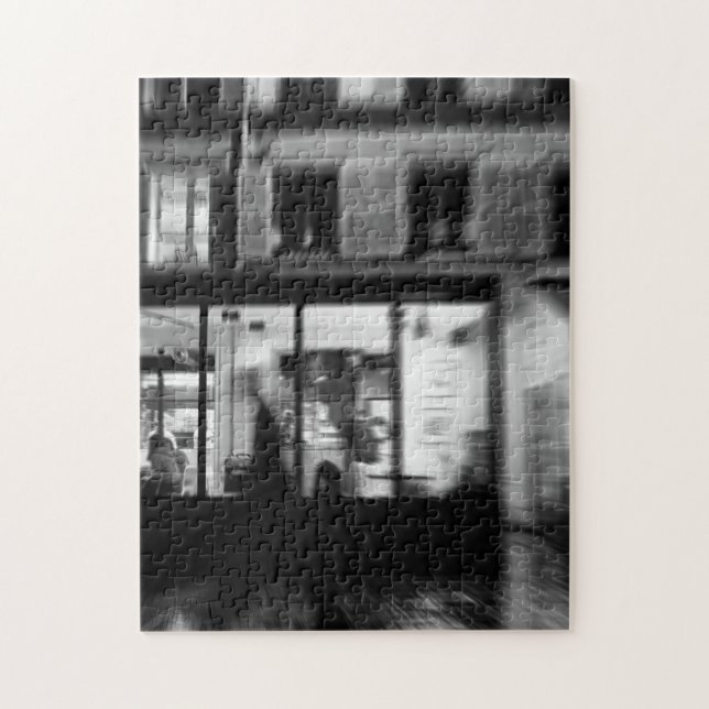 Quebra-cabeça Foto da noite parisiense moderna e legal (Vertical)