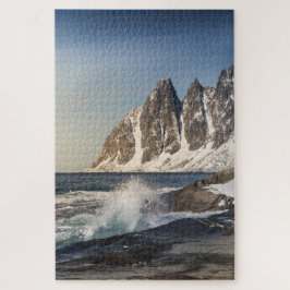 Quebra-cabeça Foto da paisagem de Senja na Noruega