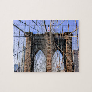 Quebra-cabeça Foto da ponte de Brooklyn em NYC