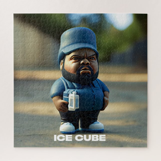 Quebra-cabeça Foto De Arte De Retrato Do ICE CUBE (Vertical)