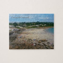 Quebra-cabeça Foto de Cornualha Inglaterra da praia de Coverack