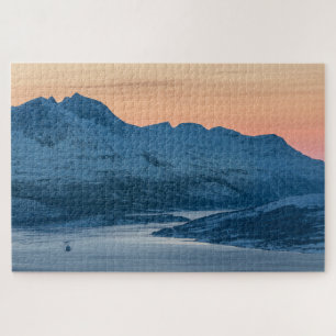 Quebra-cabeça Foto de Paisagem de Montanha Ártica