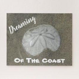 Quebra-cabeça Foto do Dólar de Areia Molhada Praia Natureza Cost