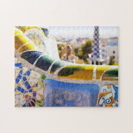 Quebra-cabeça Foto do Viagem de Guell Parc de Espanha Barcelona