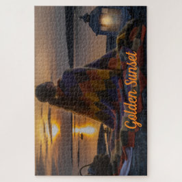 Quebra-cabeça Foto e texto personalizados