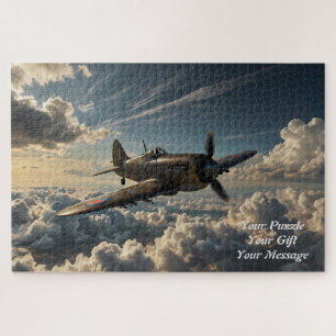Quebra-cabeça Foto em Spitfire no Dusk Artist Impression Skyward