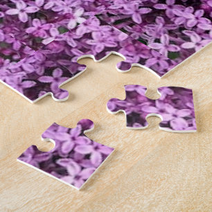 Quebra-cabeça Foto Lilac Meia gota em rolos