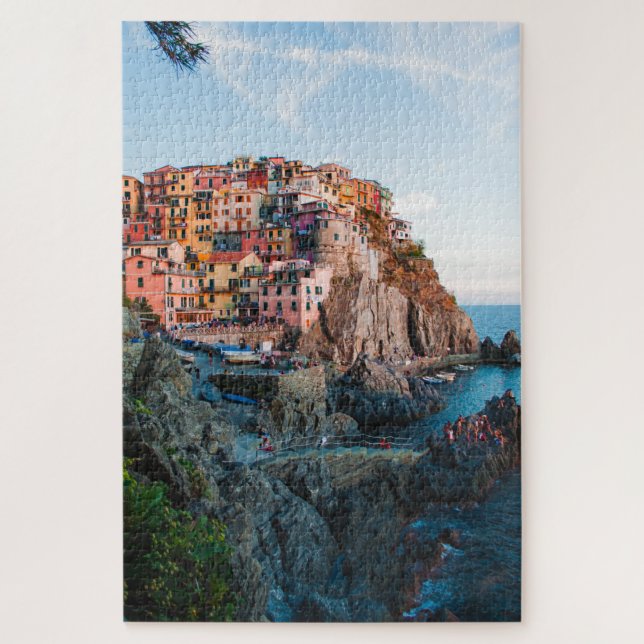 Quebra-cabeça Foto Manarola, Itália (Vertical)