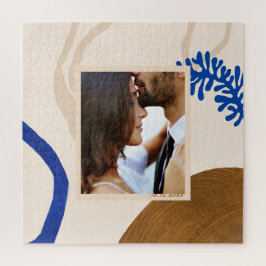 Quebra-cabeça Foto personalizada da arte moderna Elegante Abstra