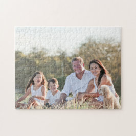 Quebra-cabeça Foto personalizada da família adicionar foto estil