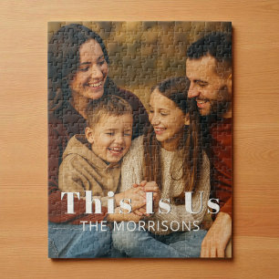 Quebra-cabeça Foto personalizada da família Keepsasasasak Esta s