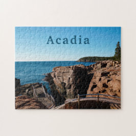 Quebra-cabeça Foto personalizada do Acadia National Park Thunder