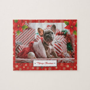 Quebra-cabeça Foto personalizada dos feriados do Natal