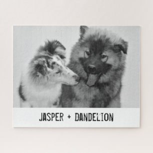 Quebra-cabeça Foto personalizada simples e moderna do Pessoas