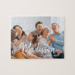 Quebra-cabeça Foto Simples da Família