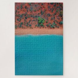 Quebra-cabeça Fotografia aérea de Beaches australianos