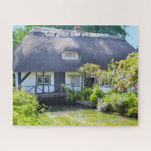 Quebra-cabeça Fotografia, algodão e jardim em inglês
