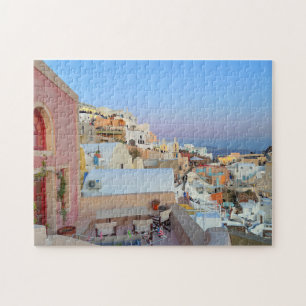 Quebra-cabeça Fotografia da Grécia Santorini