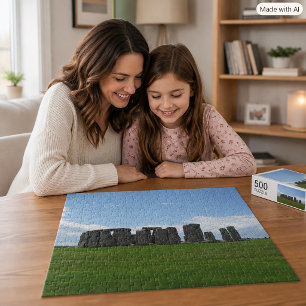 Quebra-cabeça Fotografia da Paisagem de Stonehenge Inglaterra