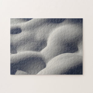 Quebra-cabeça Fotografia de Abstrato de Neve Esparsa