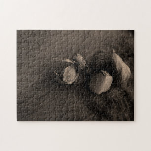 Quebra-cabeça Fotografia de arte com vida estática no alho