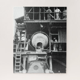 Quebra-cabeça Fotografia de colheita da unidade de mistura de be