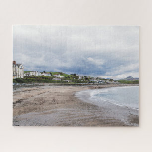 Quebra-cabeça Fotografia de Criccieth Beach North Wales