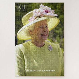 Quebra-cabeça Fotografia de Souvenir da Rainha Elizabeth II