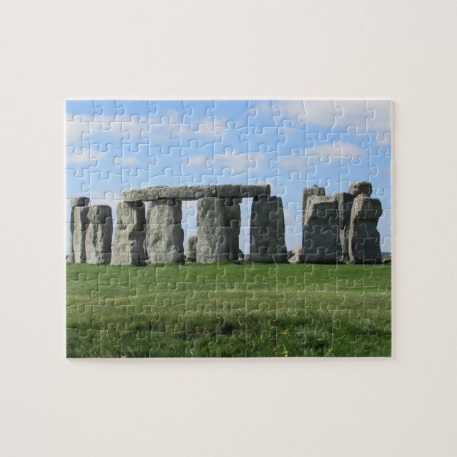 Quebra-cabeça Fotografia de Stonehenge Inglaterra (Horizontal)