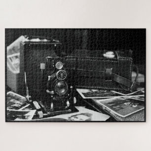 Quebra-cabeça Fotografia de Vintage em Preto e Branco
