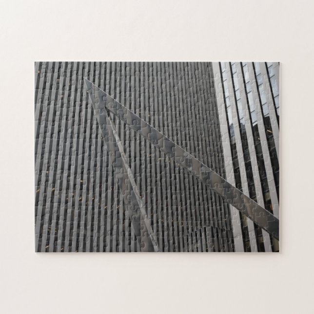 Quebra-cabeça Fotografia do Nova Iorque da Arquitetura da Sexta  (Horizontal)