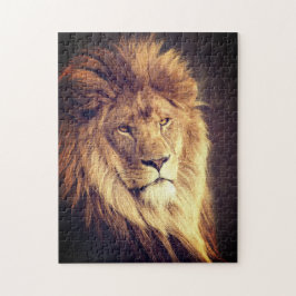 Quebra-cabeça Fotografia do Retrato Lion