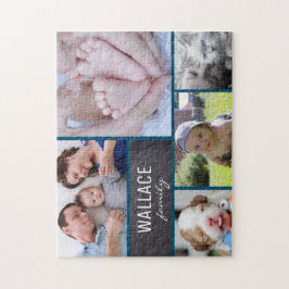 Quebra-cabeça Fotografia múltipla personalizada com imagem de no